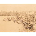 Eugene Béjot/Port of Marsseille/Paris L'Orsay/signed in pencil/print,