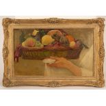 Francis David Millet (1848-1912)/Still Life of Fruit/signed, 33cm x 58.
