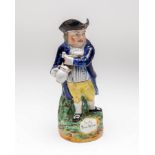 A Hearty Good Fellow Staffordshire Toby jug,