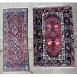 A Kazak design rug, Afghanistan,