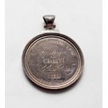 A Smithfield Club silver medallion, Christmas 1935,