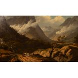 John Knox (1778-1845)/Glencoe/oil on canvas,