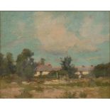 John Noble Barlow (1861-1917)/At Lelant/signed/oil on canvas/23cm x 28cm CONDITION