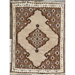 A North African Kilim carpet, 366cm x 255cm,