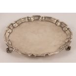 A silver salver, Harrods Ltd.