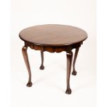 A 19th Century mahogany table,