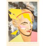 Edward Bell/De Milo Moderne/signed and dated Edward Bell '80, inscribed A/P/colour print,