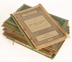 Sotheby's Asian arts (mainly Chinese) sale catalogues, London, 1931, 1940s and 1950s,