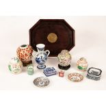 A group of Oriental items, 20th Century,