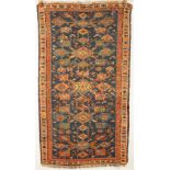 An unusual small Seychour Soumakh rug, South Caucasus, late 19th Century,