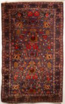 A Hamadan rug, West Persia, mid 20th Century,