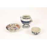 Three Chinese porcelain items, 20th Century,