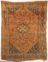A small Afshar carpet, South West Persia, early 20th Century,