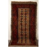 A Belouch rug, East Turkestan,