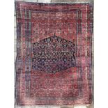 A large Bidjar carpet, Persian Kurdistan, circa 1900,