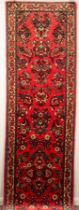 A Sarouk runner, West Persia, late 20th Century,