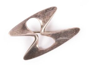 A Georg Jensen silver brooch