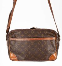 A Louis Vuitton crossbody bag