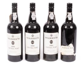 Vintage Port: Warre's 1994, 4 bottles