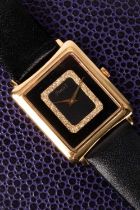 A lady's 18k gold cased Piaget wristwatch