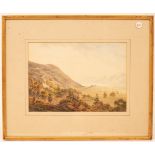 Robert Thorn Waite (1842-1935)/Keswick/signed and inscribed/watercolour CONDITION REPORT: