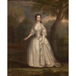 Circle of Charles Phillips (1708-1747)/Portrait of Lucy Sotheron/full-length,