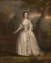 Circle of Charles Phillips (1708-1747)/Portrait of Lucy Sotheron/full-length,