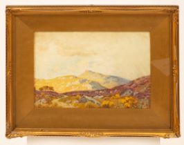 John McDougall (? - c1941)/Sunshine and Rain/signed and inscribed on reverse/watercolour, 23.