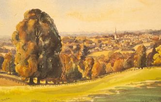 William Dreghorn (1908-2001)/Painswick/watercolour,