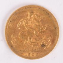 An Edward VII 1906 full sovereign,