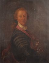 English School/Portrait of Prince Charles Edward Stuart/unsigned/oil on canvas,