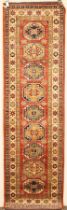 A Moghan Kazak design runner, Afghanistan,