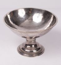 A silver pedestal bowl, The Marling Challenge Cup, Guild of Handicraft, London 1936,