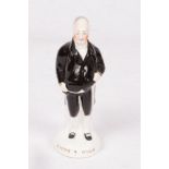 A Staffordshire 'Jemmy Wood' figure, approximately 18cm high,