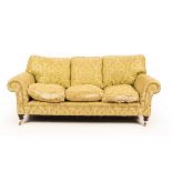 A three-seater sofa by George Smith Ltd.