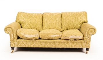 A three-seater sofa by George Smith Ltd.