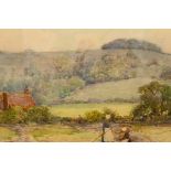 Adam Edwin Proctor (1964-1913)/Haymaking/signed and dated 09/watercolour, 25.