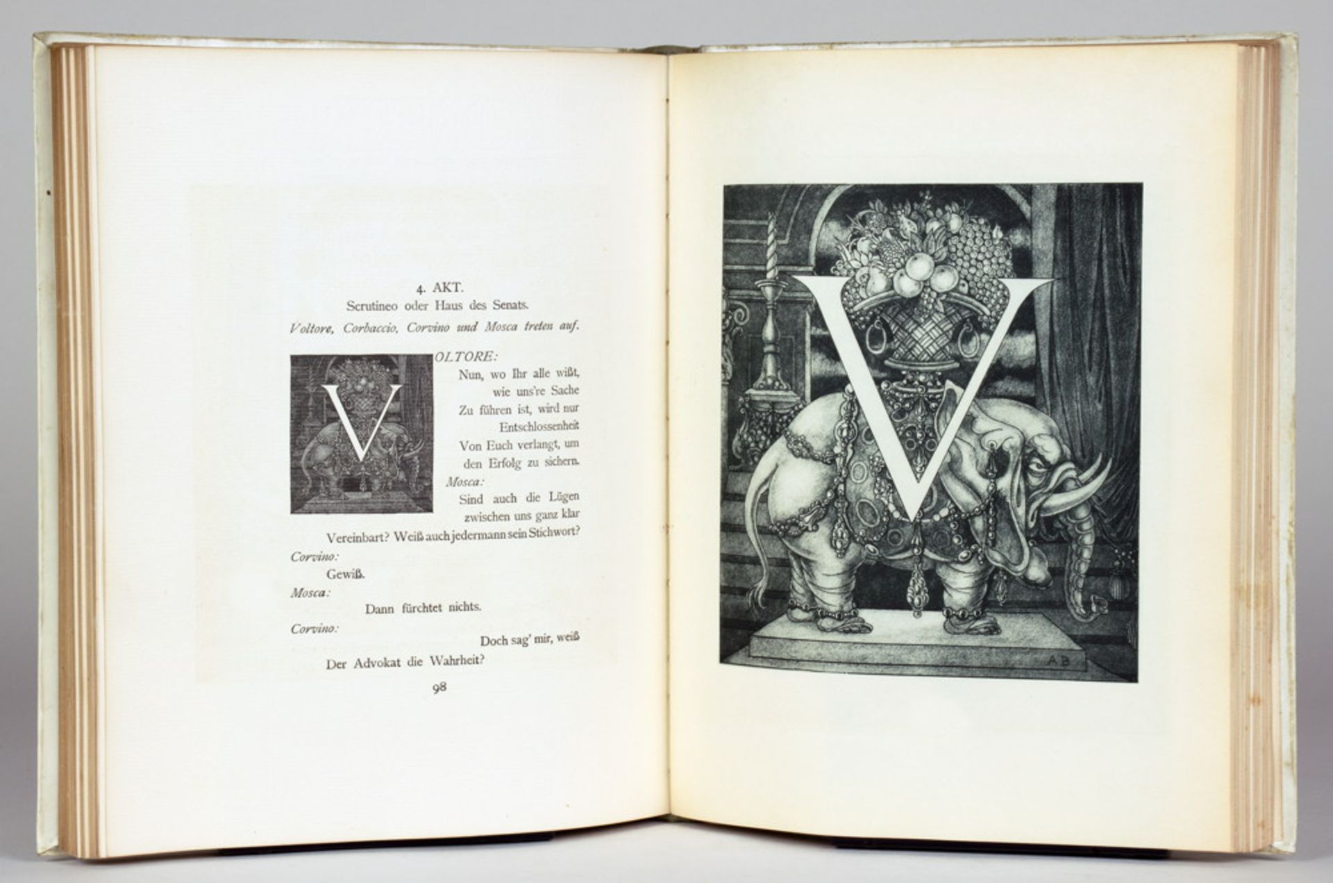 Aubrey Beardsley - Ben Johnson. Volpone. - Bild 2 aus 4