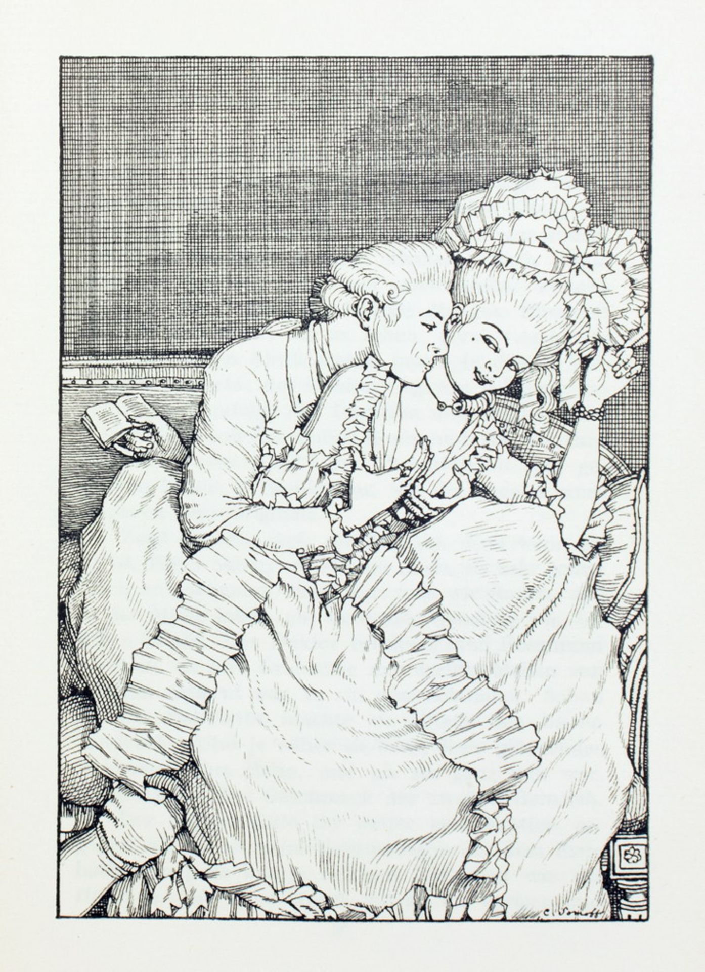 Constantin Somoff - Das Lesebuch der Marquise. - Image 5 of 5