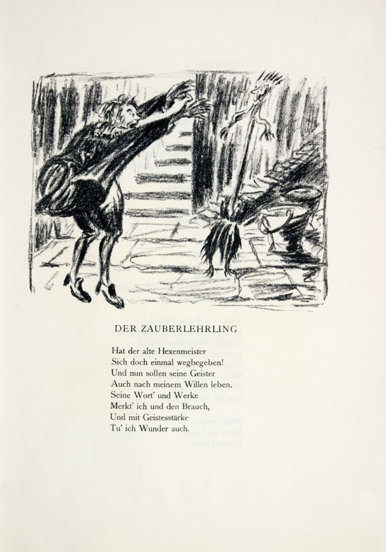 Ernst Barlach - Johann Wolfgang von Goethe. Gedichte.
