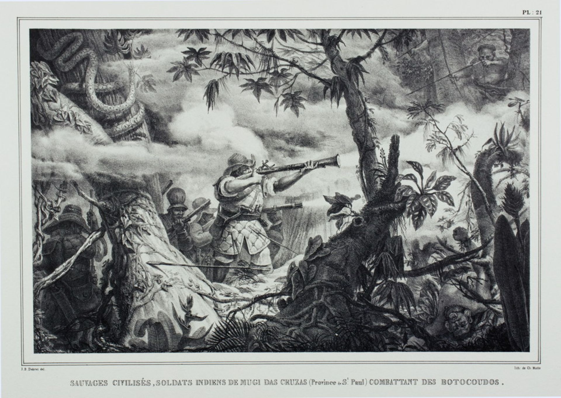 Jean-Baptiste Debret. Voyage pittoresque et historique au Brésil, - Image 5 of 6