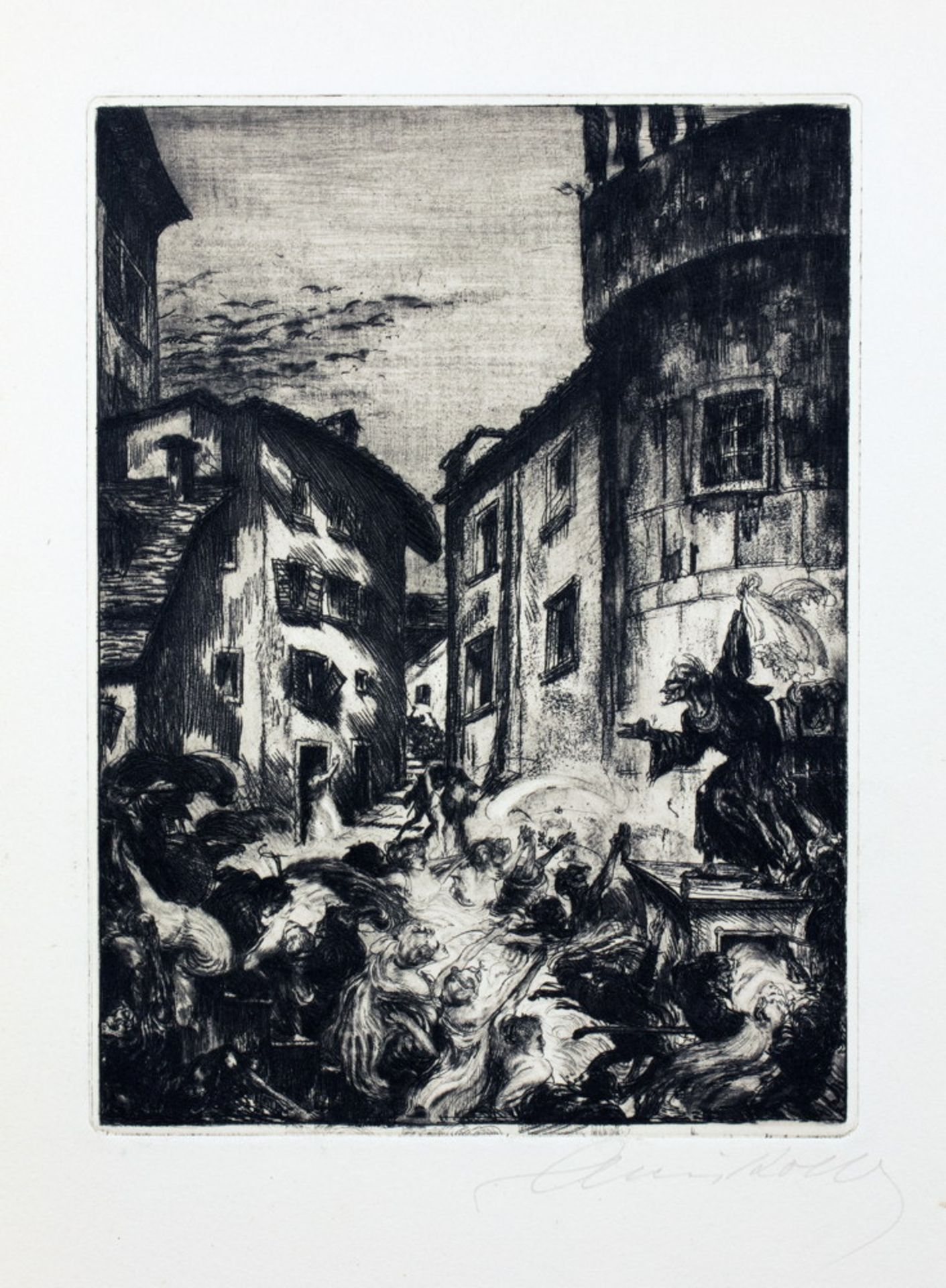 Avalun-Drucke - Jens Peter Jacobsen. Die Pest in Bergamo.