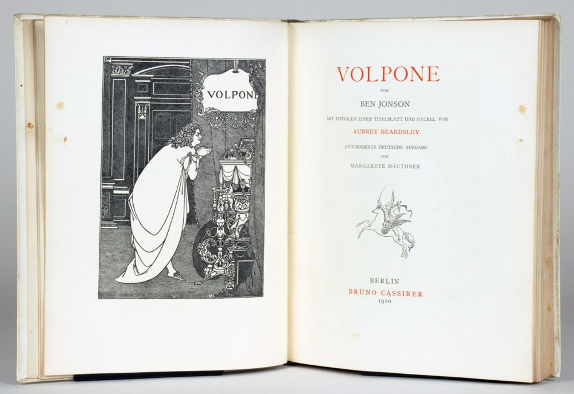 Aubrey Beardsley - Ben Johnson. Volpone. - Bild 4 aus 4