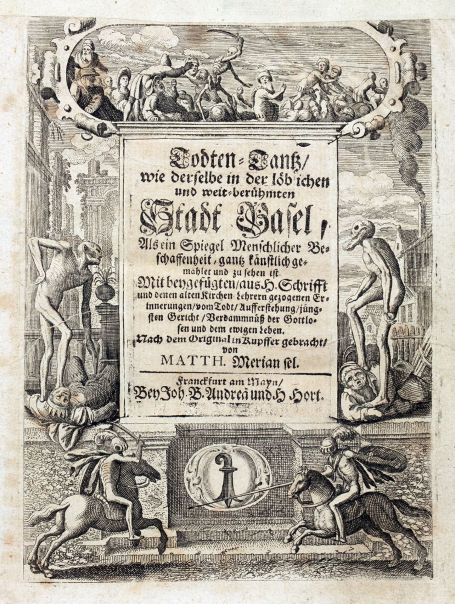 Matthäus Merian. Todten-Tantz, - Bild 5 aus 5