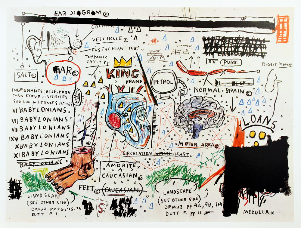 Jean-Michel Basquiat. Drawings. - Image 5 of 5