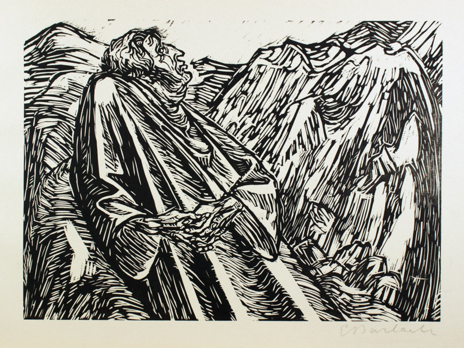 Ernst Barlach. Die Wandlungen Gottes. - Image 6 of 7