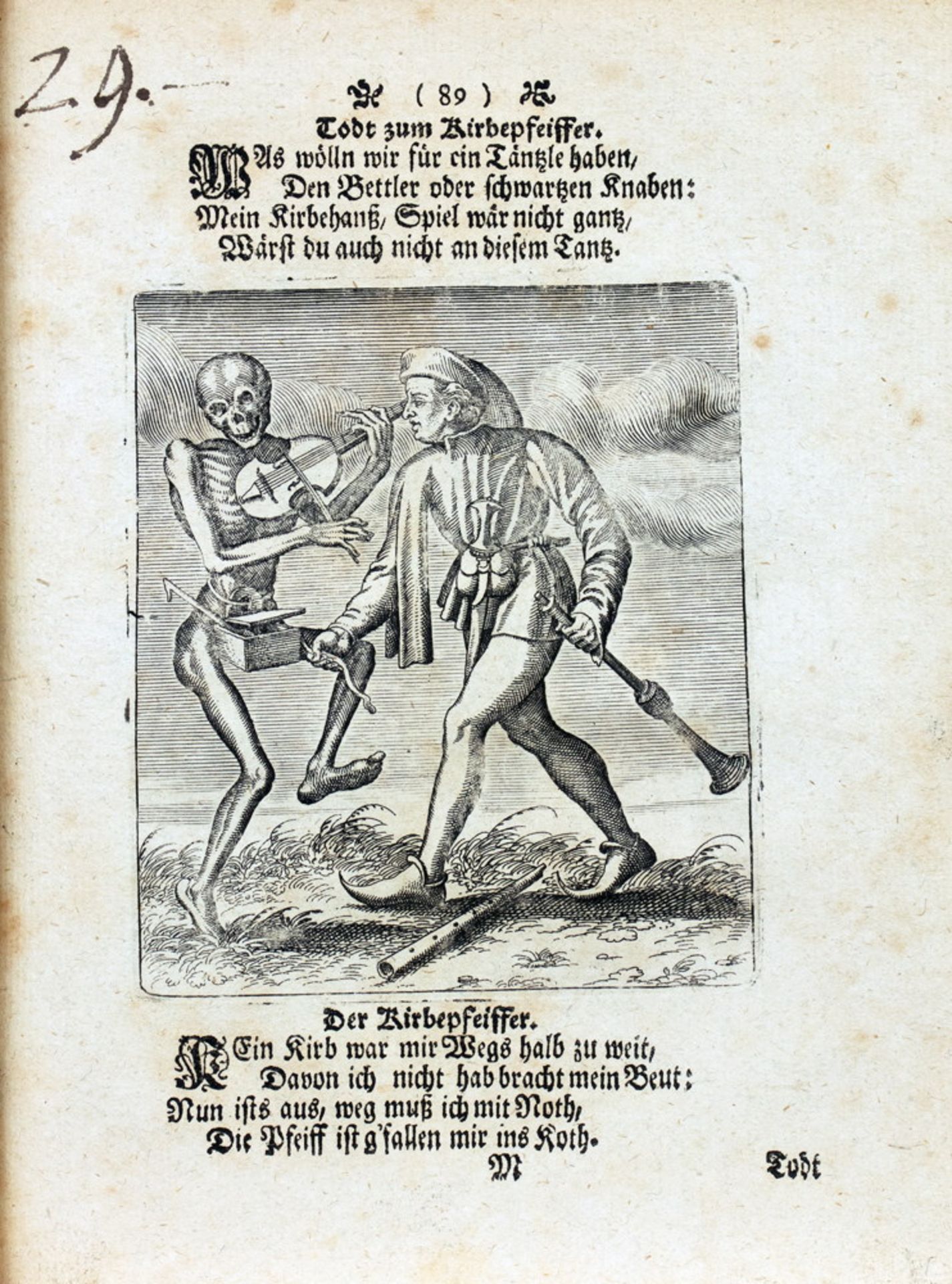 Matthäus Merian. Todten-Tantz, - Bild 2 aus 5