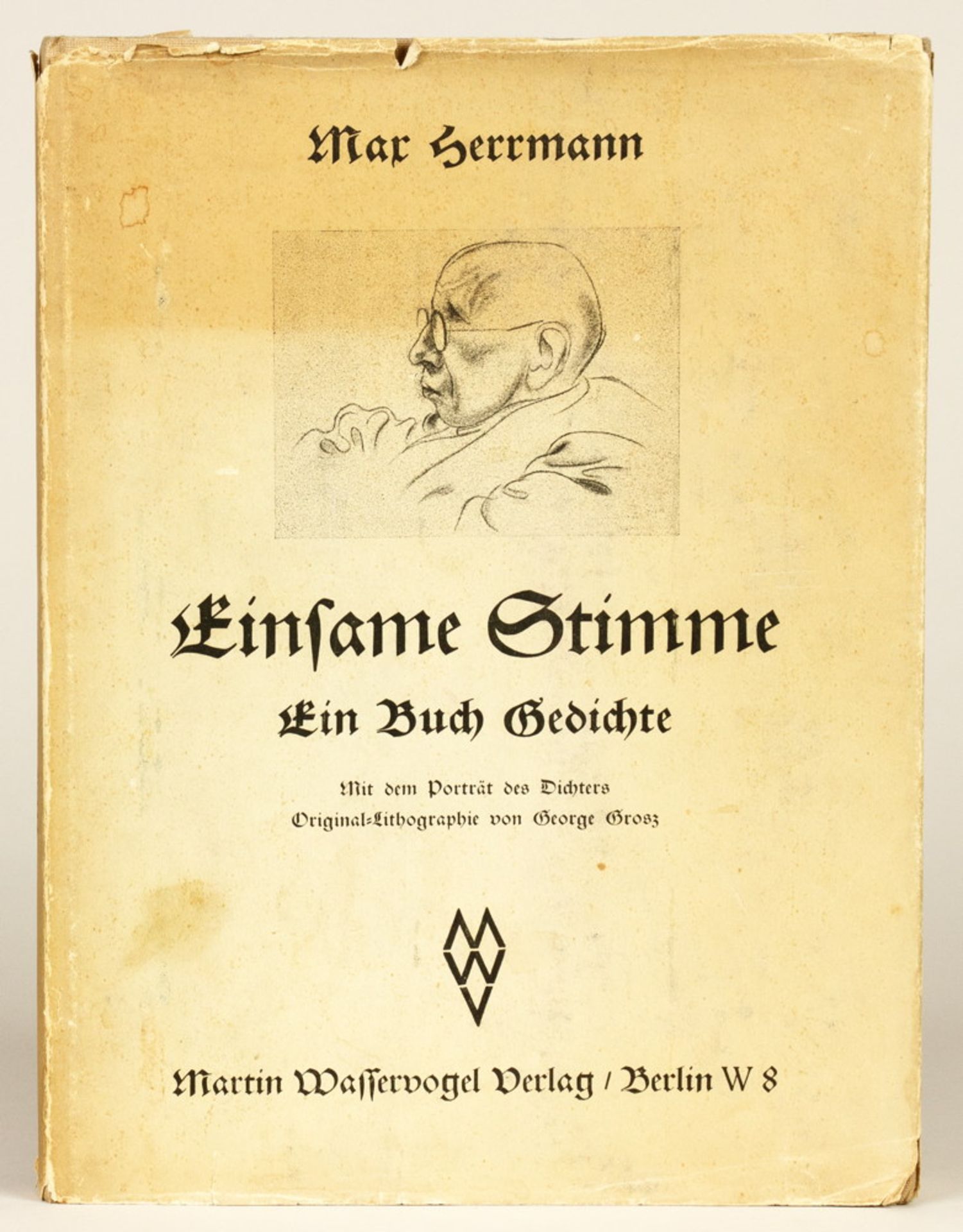 Max Herrmann[-Neiße]. Einsame Stimme. - Image 2 of 2