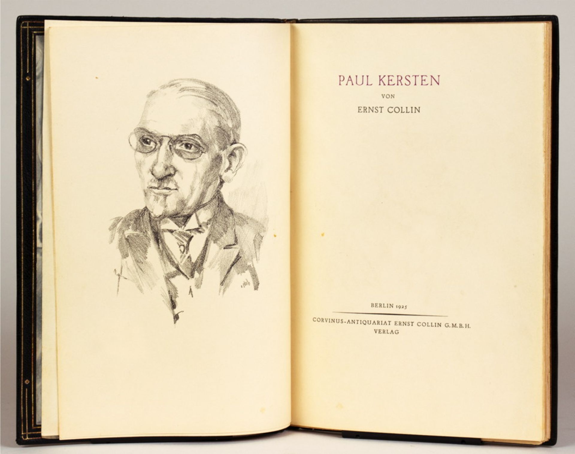 Einbände - Ernst Collin. Paul Kersten. - Image 2 of 2