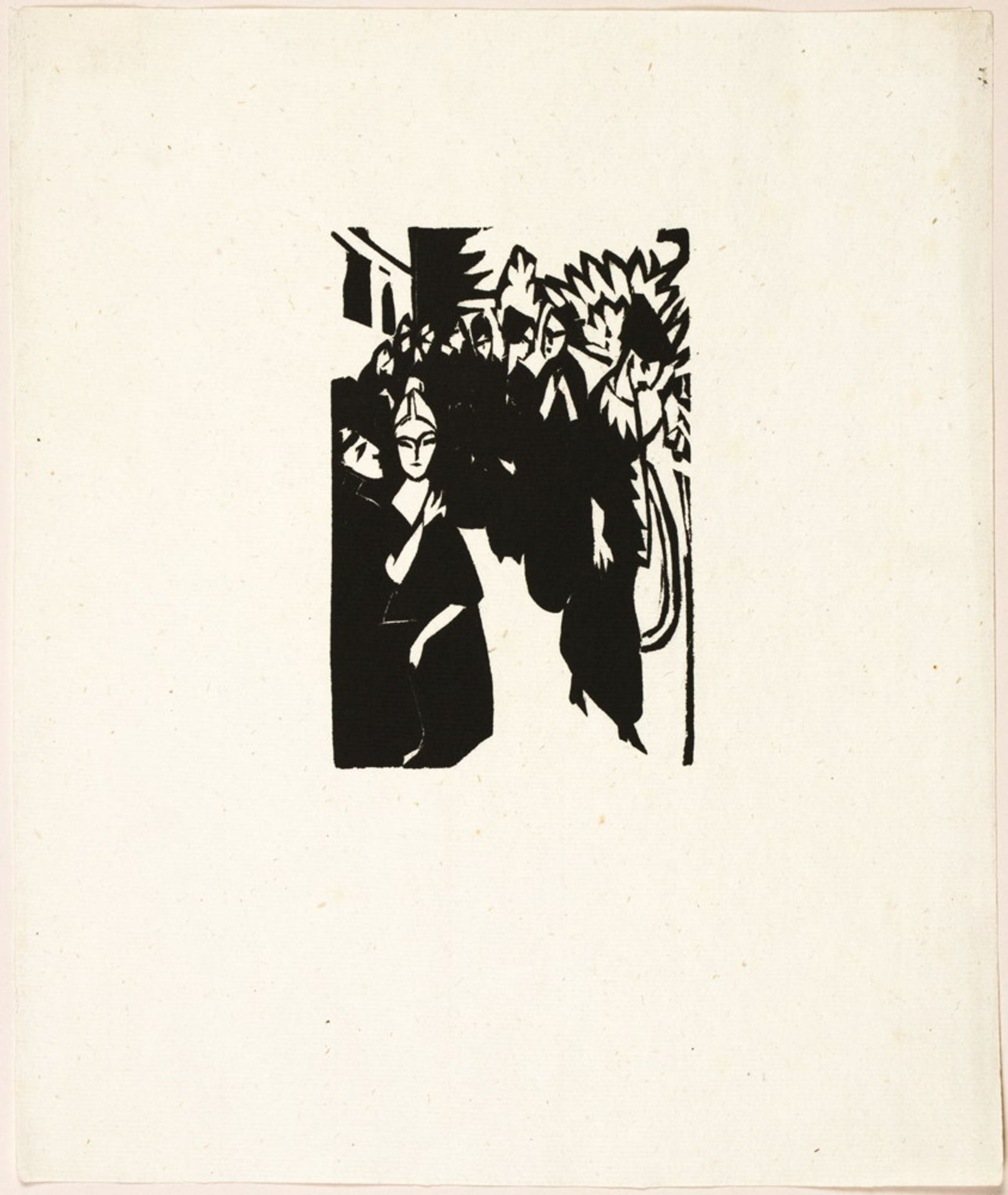 Ernst Ludwig Kirchner. Alfred Döblin. Das Stiftsfräulein und der Tod. - Image 4 of 5